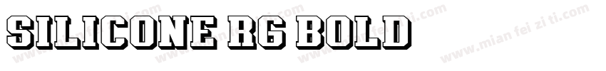 Silicone Rg Bold字体转换